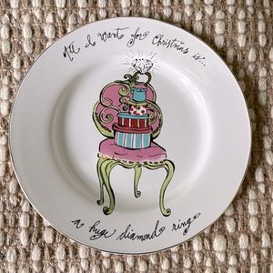 Adorable Rosanna Plate